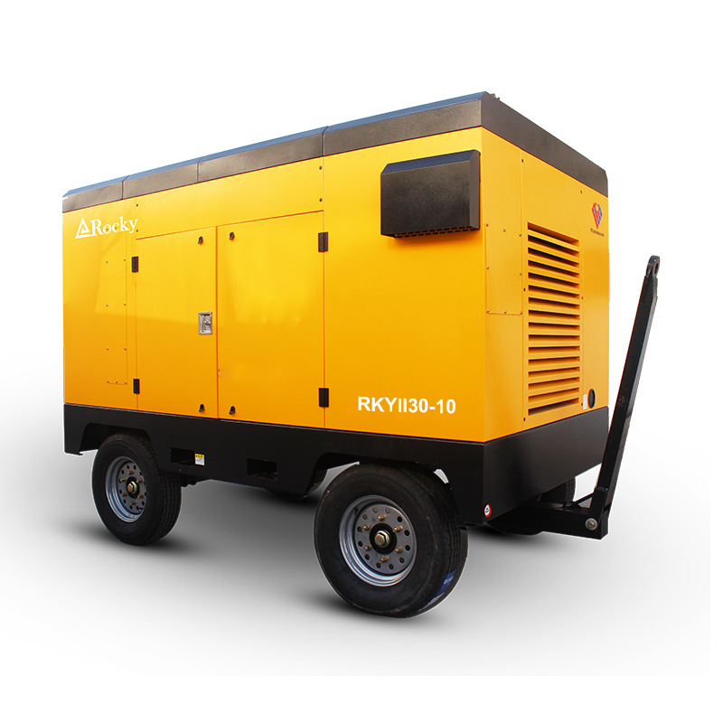 30m3/min Portable Diesel Air Compressor RKYII-30/10 for Drilling Rig