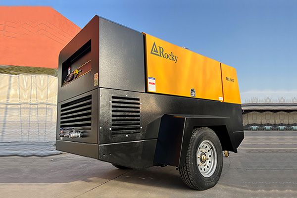 Portable Diesel Engine Screw Air Compressors for Mining