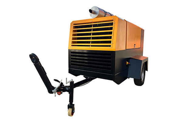 Heavy Duty Diesel Engine Movable Portable Screw Air Compressor RKY-21/10