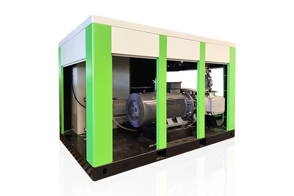 250kW 350hp Oil-free Water-lubricated Screw Air Compressor 
