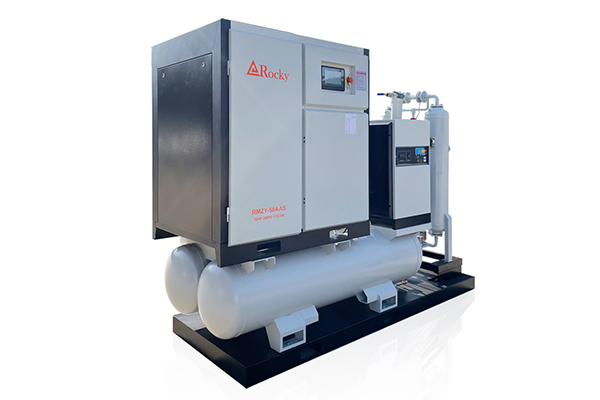 Industrial Electric Compresor de aire 50HP Combined Screw Air Compressor RMZY-50AAS