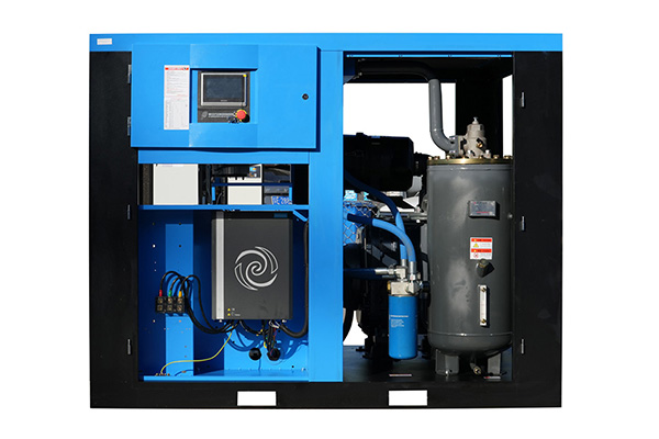 50 hp 8bar Industrial Energy-saving PM VSD Silent Rotary Screw Air Compressor