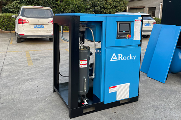 22kW 30HP 130cfm Permanent Magnet Variable Frequency Screw Air Compressor