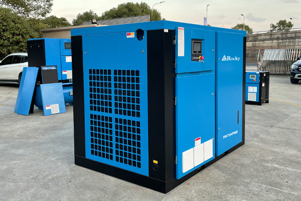 55 kW 75hp Two Stage Screw Air Compressor Machine Prices