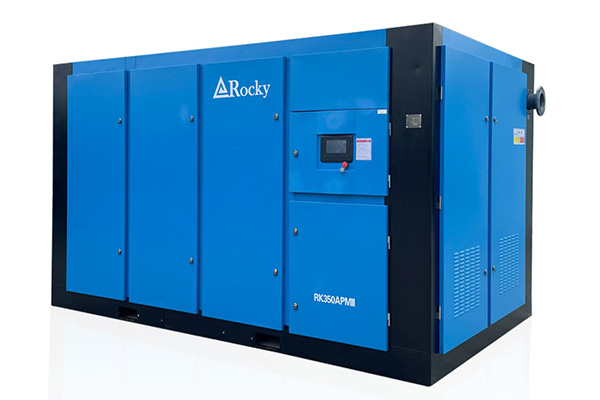 Heavy Duty Two-Stage PM VSD Screw Type Air Compressor