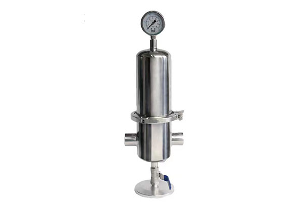 Compressed Air Precision Filter Air Compression Stainless Steel Sterilizing Filter F-800