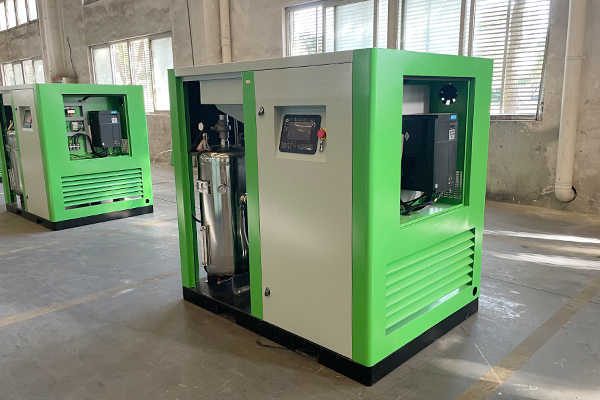 22kW 30HP Small Silent Oil-free Screw Air Compressor 