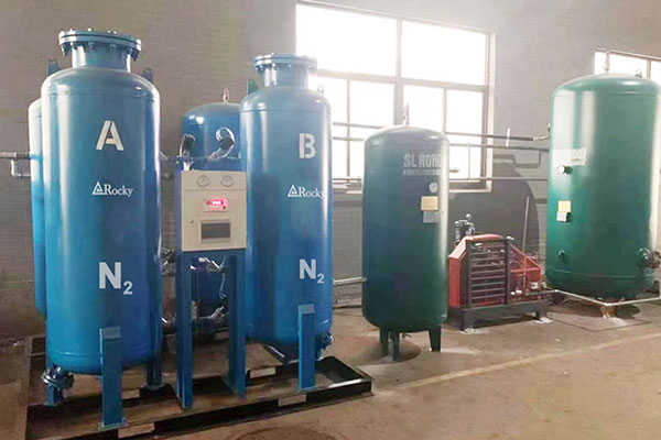 150nm3/H Adsorption Nitrogen Generator 99.99% High Purity Nitrogen Compressor