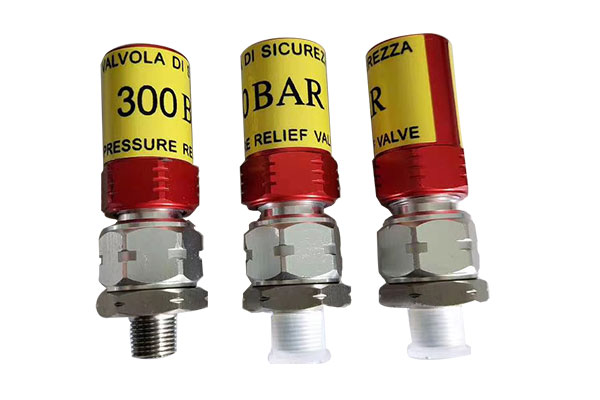 300 bar high pressure breathing compressor safety valve