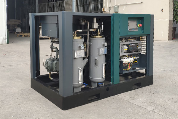 30~40 Bar 22kW industrial electric medium pressure screw air compressor for bottle blowing industry