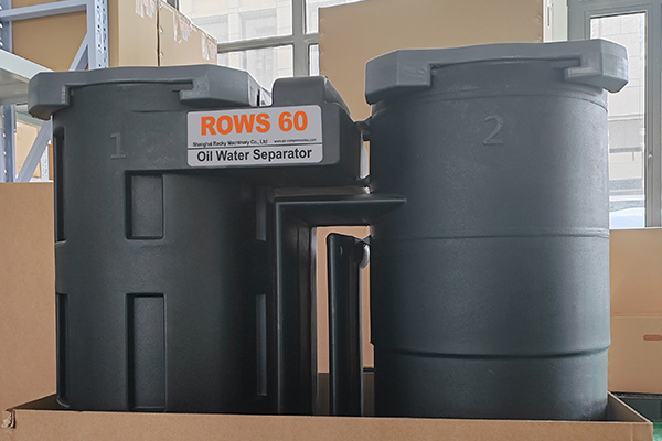 60m<sup>3</sup>/min Oil-Water Separator ROWS 60 Compressed Air Waste Oil Collector  