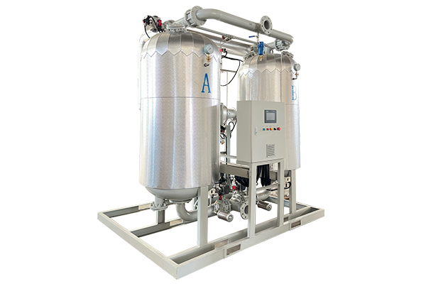 65m<sup>3</sup>/min zero loss blast heat compressed air adsorption dryer