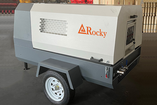 353cfm 10m<sup>3</sup>/Min Portable Diesel Screw Air Compressor for Mining