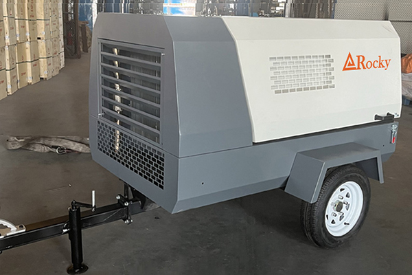 353cfm 10m<sup>3</sup>/Min Portable Diesel Screw Air Compressor for Mining