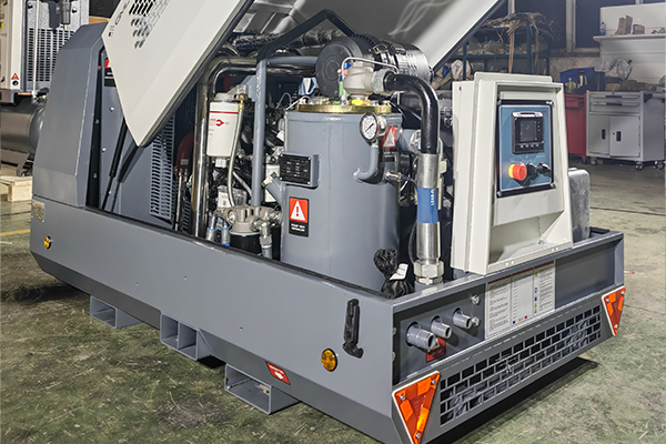 7m<sup>3</sup>/min Small Electric Compressor Stationary Diesel Driven Air Compressor