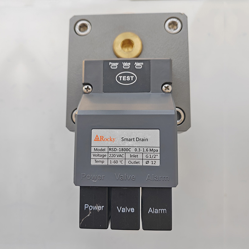 200m<sup>3</sup>/min air compressor intelligent zero gas consumption drain valve RSD-1800C