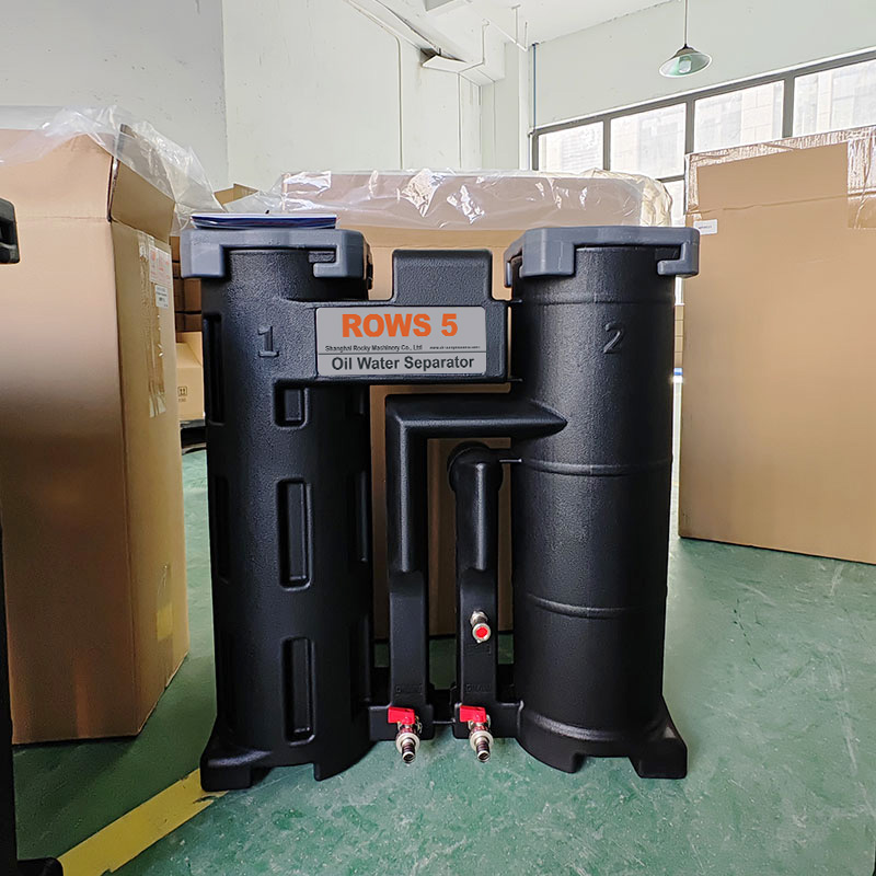 5m<sup>3</sup>/min air compressor condensate oil-water separator ROWS 5