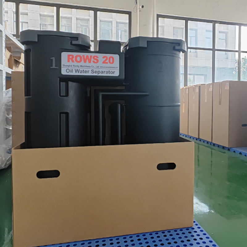  Air Compressor Condensate Post-Treatment Waste Oil Collector Oil/Water Separator