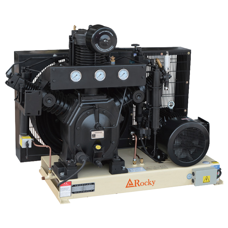 40 bar medium pressure industrial electric piston gas compressor