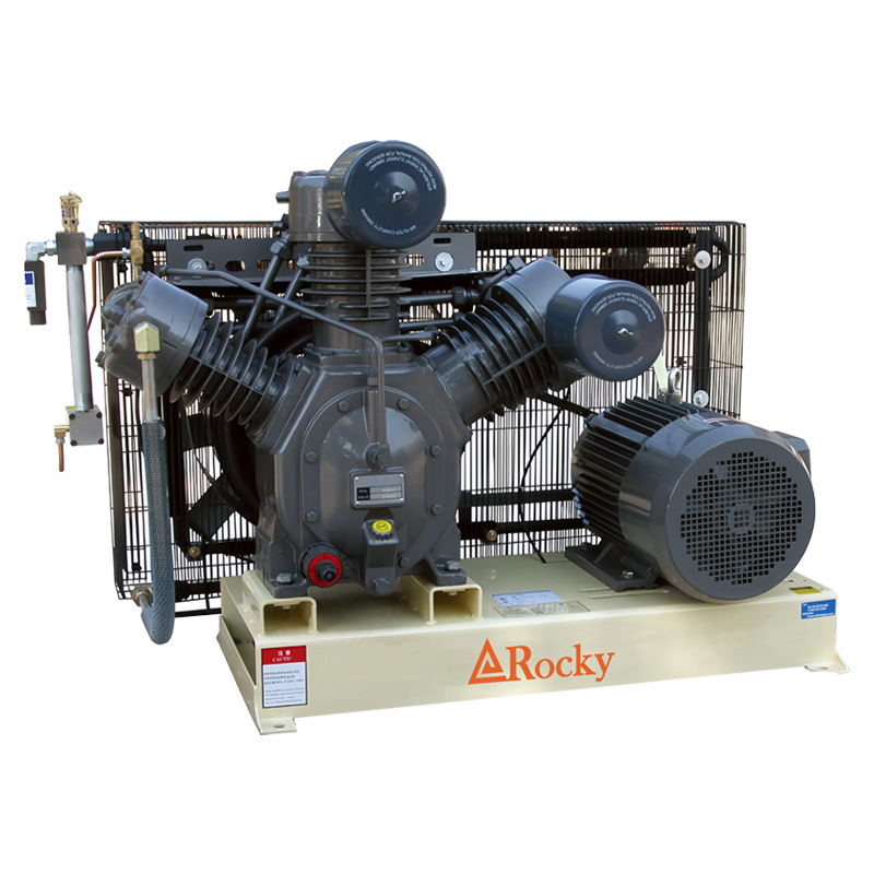 Piston Air Compressor 40 Bar High Pressure Oil Free Booster Air Compressor