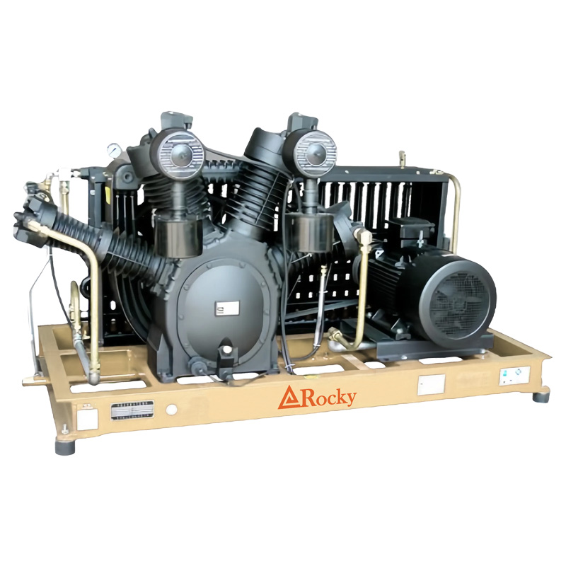 Piston Air Compressor 40 Bar High Pressure Oil Free Booster Air Compressor