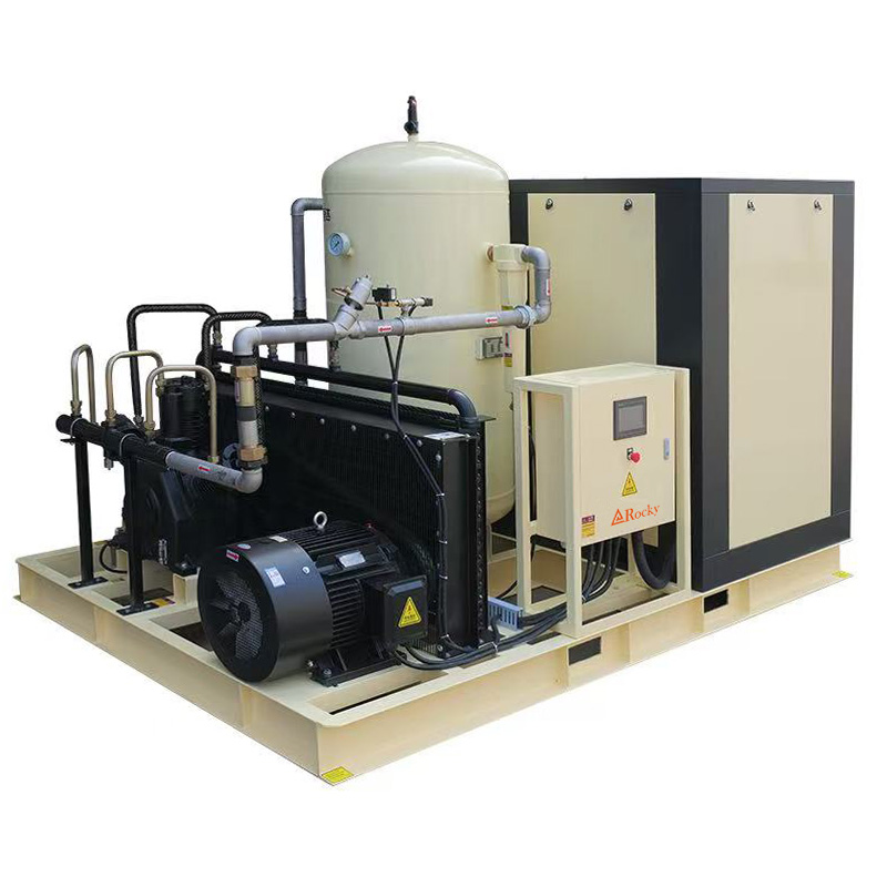40 bar high pressure Screw Booster Integrated Air Compressor