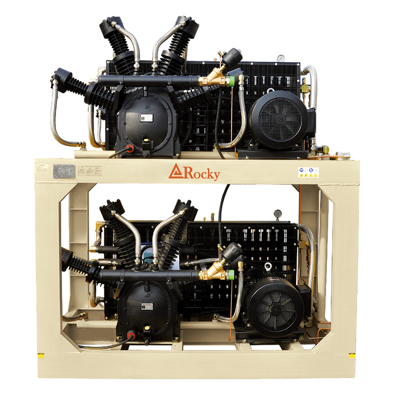 Factory Supply 15nm<sup>3</sup>/min 40 bar Oil Free Air Booster Compressor 