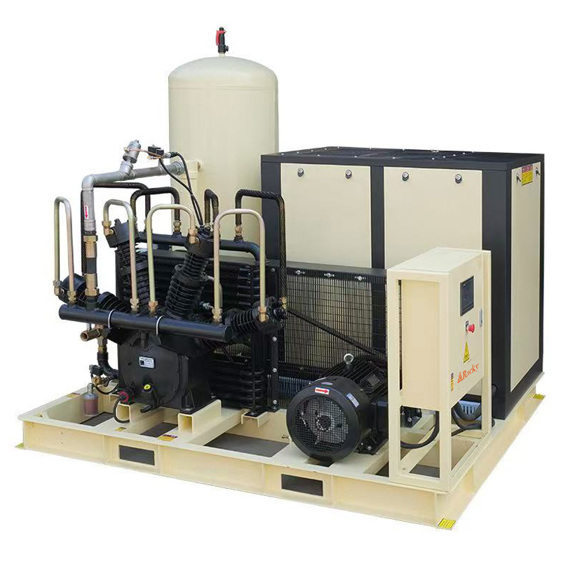 40 bar 10m<sup>3</sup>/min High pressure screw booster integrated air compressor