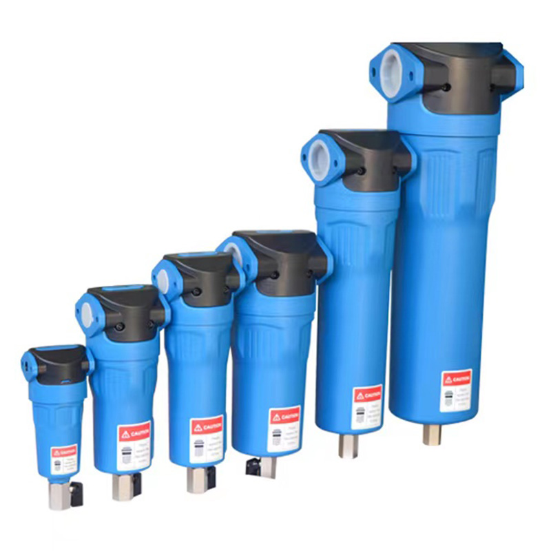  3.5m<sup>3</sup>/min air compressor precision filter with differential pressure gauge RJ-030*
