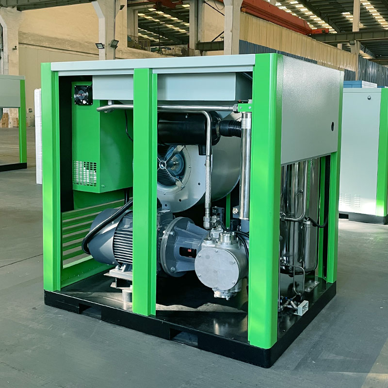 37kW Industrial PM VSD Rotary Oilless Screw Air Compressor