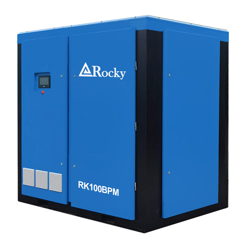 75kw/100HP Industrial Oil-Free Screw Blower for Wastewater Treatment Plants