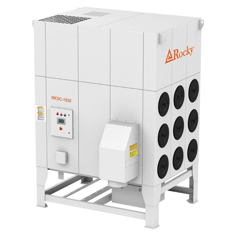 18.5kw Fiber Laser Cutting Machine Industrial Dust Collector Rkdc-1850 CNC Cutting Fume Extractor