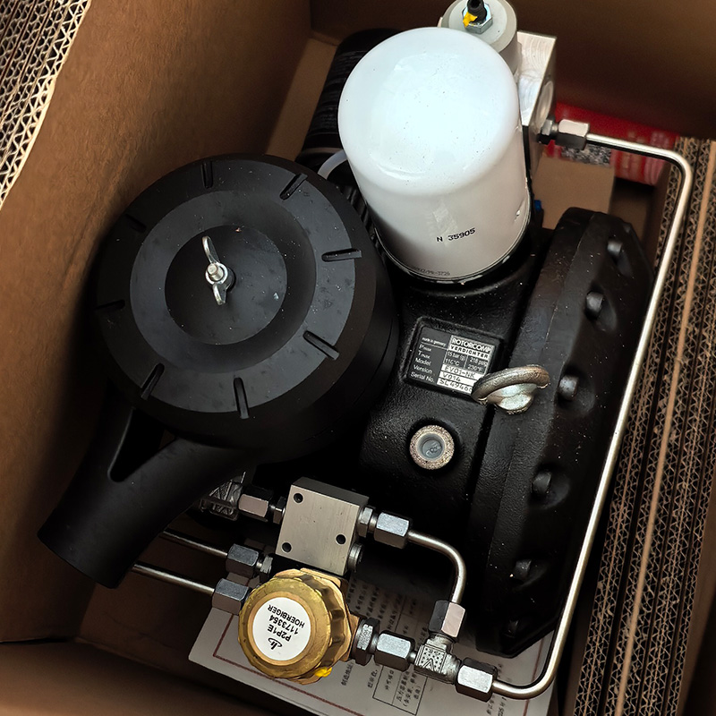 German Original ROTORCOMP Screw Air Compressor Block/Screw Air End EVO1-NK 