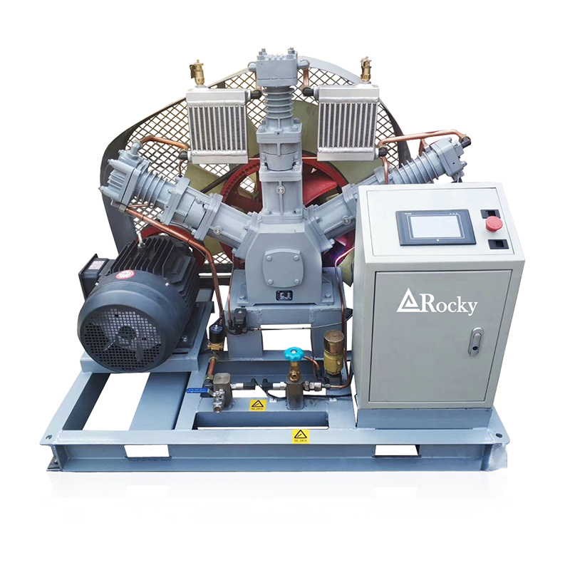 CE&ISO9001 Certified 150 bar High-pressure Nitrogen Booster Compressor for Gas Cylinder Filling