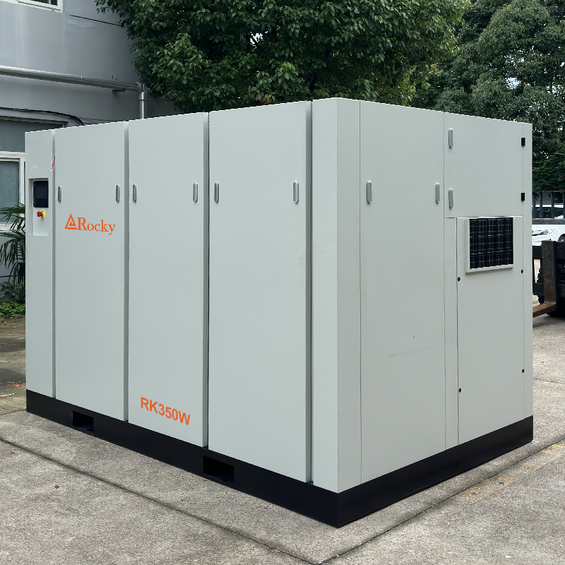 250 KW/350 HP Water-cooled Single-stage Screw Industrial air Compressor