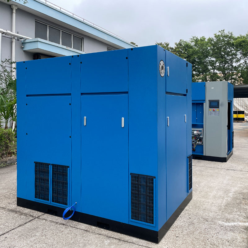 75kW 100HP 7-10 bar Dry Oil-Free Air Compressor Class 0 Certified for Electronics