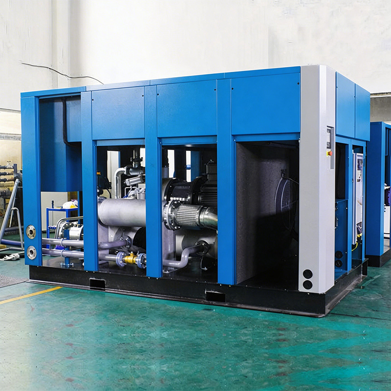 100% Dry Oil-Free 160~220kW Stationary Air Compressor