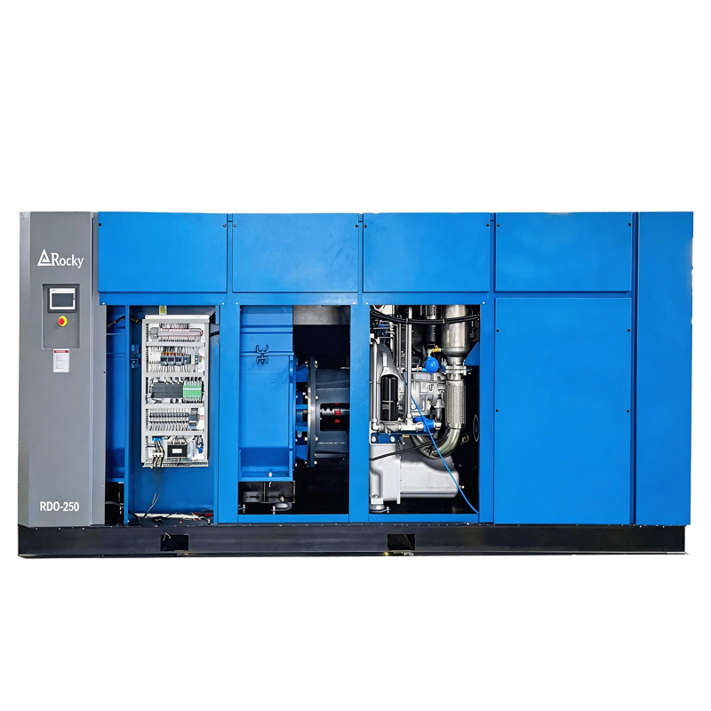 100% Dry Oil-Free 160~220kW Stationary Air Compressor