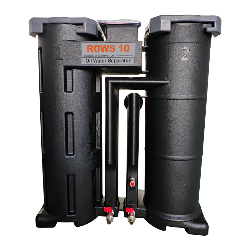 Environmentally friendly Coalescing oil water separator for compressors