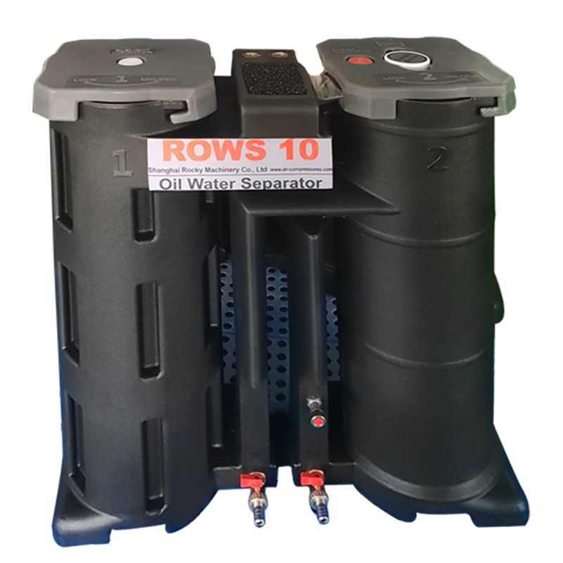 Environmentally friendly Coalescing oil water separator for compressors