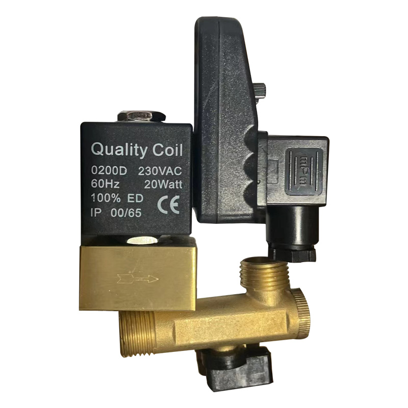 40 Bar High-Pressure DC24V AC220~240V Air Tank Electronic Drain Valve