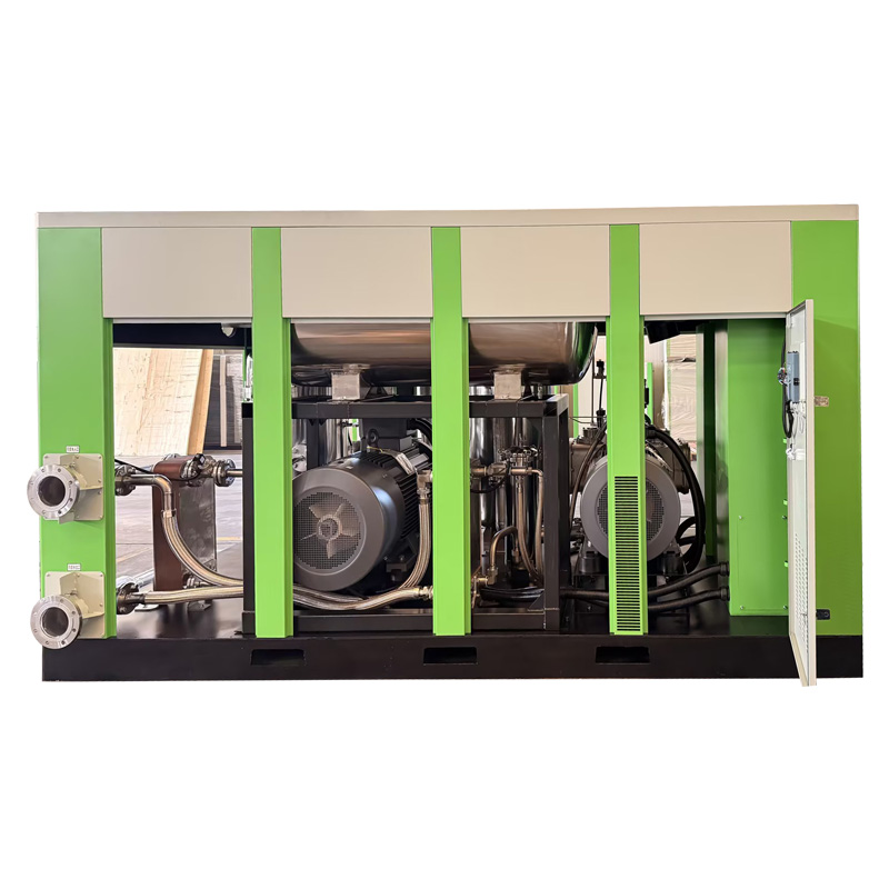 332kW 25–40bar Variable Speed Water-Lubricated Oil-Free Screw Compressor  for PET Bottle Blowing Industry