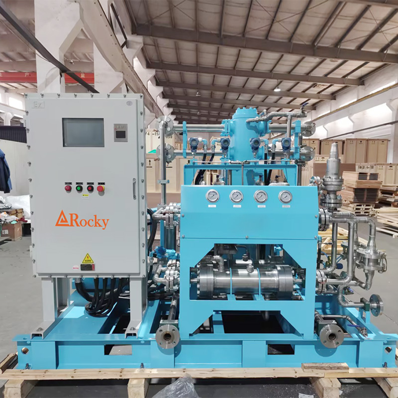 High-Pressure Oil-Free CO₂ Booster Compressor for Industrial Gas Boosting