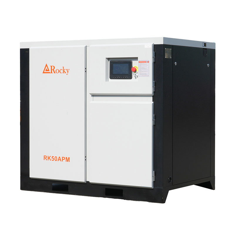 50HP Energy Saving Permanent Magnet VSD Screw Air Compressor 8 Bar 6.8m³/Min 