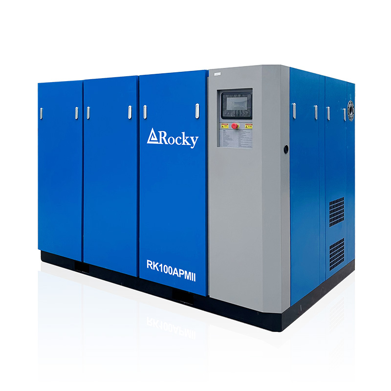 75kW Two Stage Permanent Magnet VSD Energy Saving Industrial Air Compressor