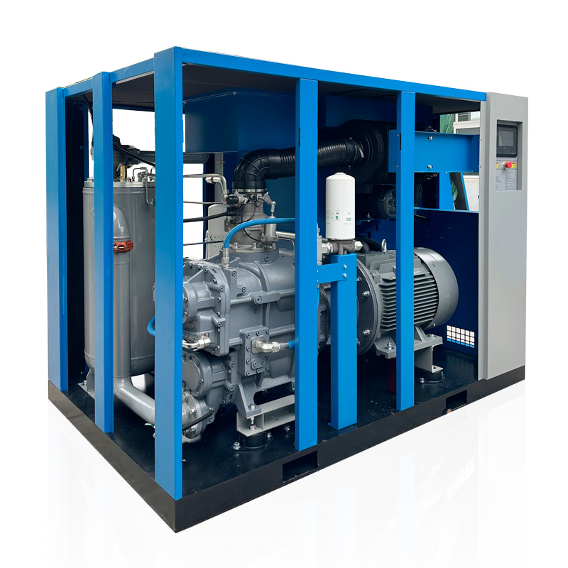 75kW Two Stage Permanent Magnet VSD Energy Saving Industrial Air Compressor