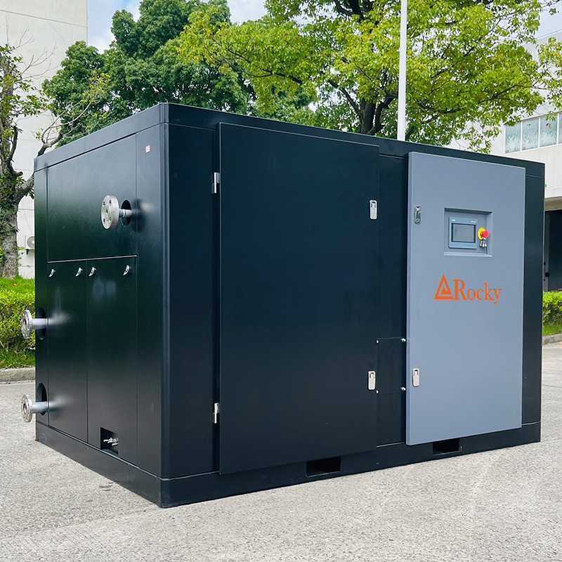 Class 0 Oil-Free Air Compressor 40 Bar Water-Injected Screw for PET Bottle Blow Molding