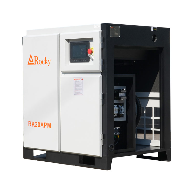Introduction to the early warning function of permanent magnet twin-screw air compressor