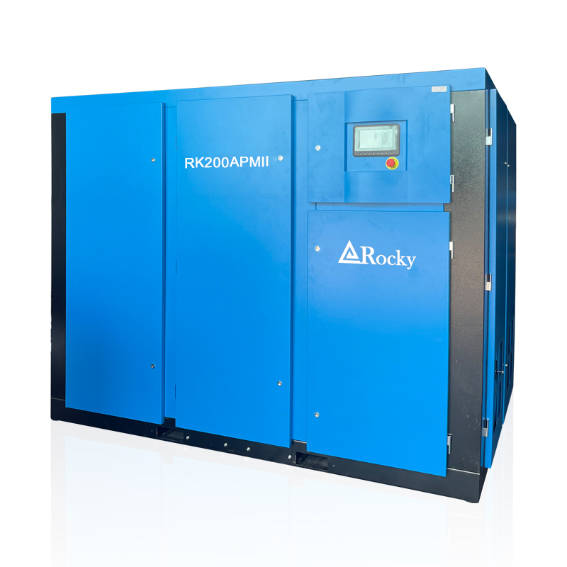 How to start and shut down the screw air compressor