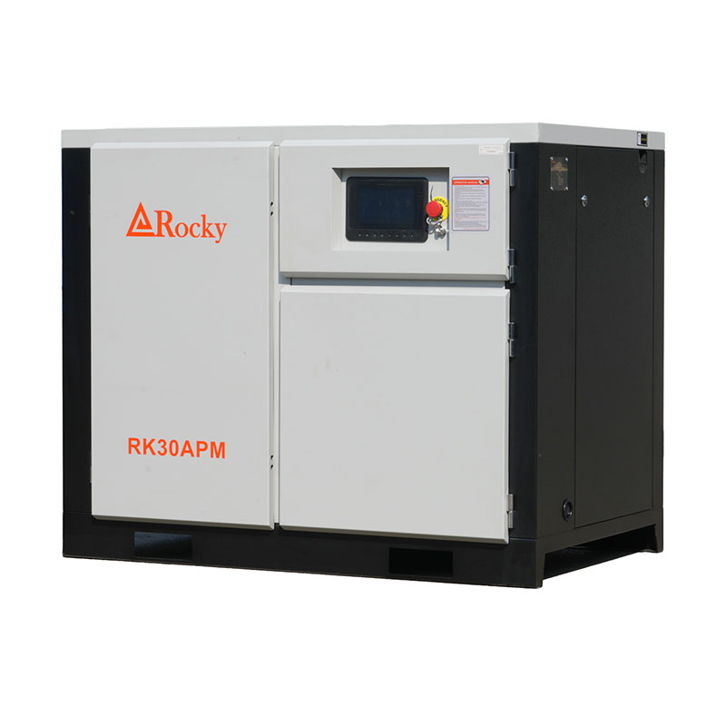Peak maintenance period for screw compressors